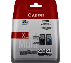 CANON PG-540 XL & CL-541 Black & Tri-colour Ink Cartridges - Twin Pack